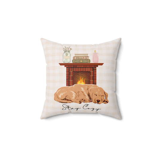 Cozy Puppy "Stay Cozy" Cushion