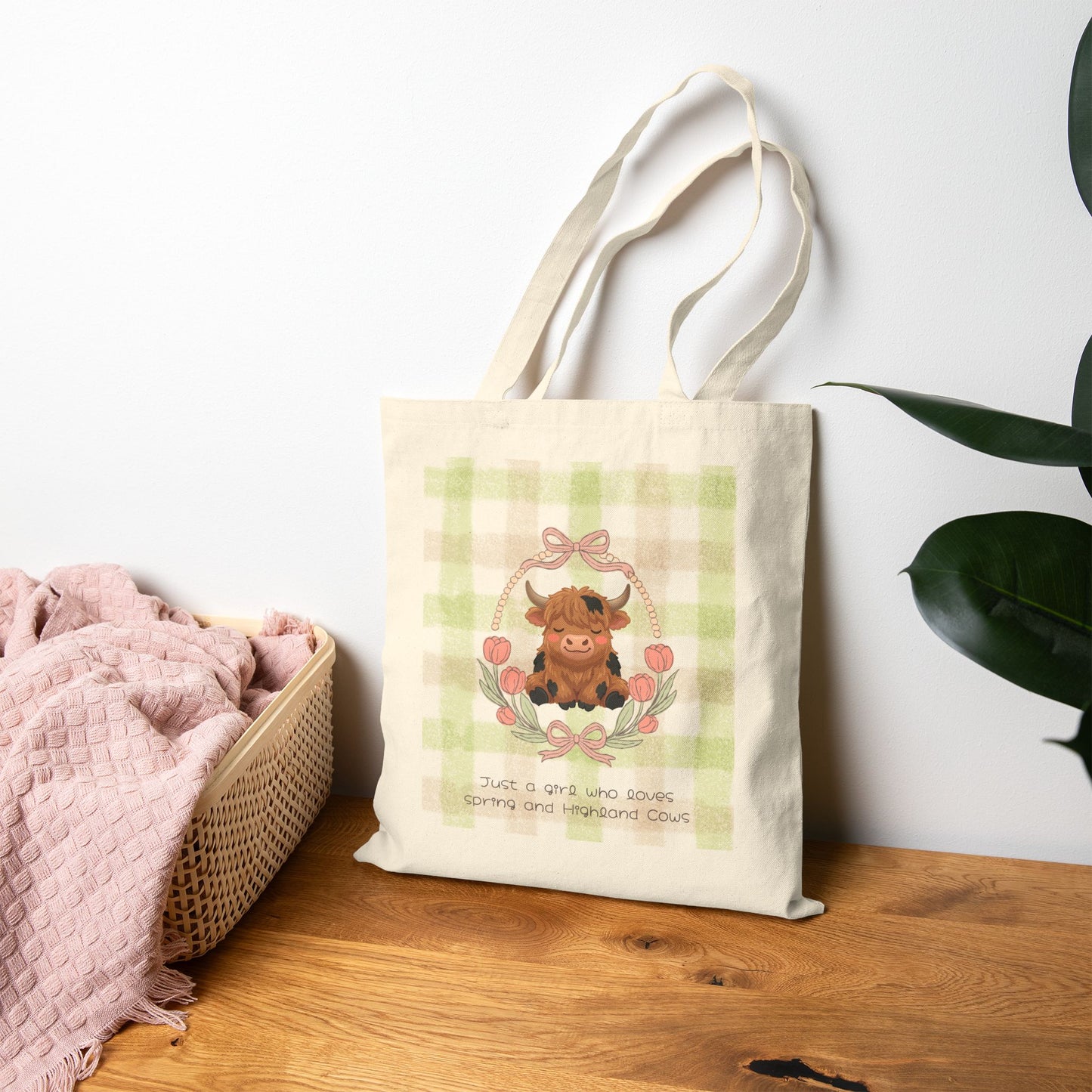 Tote bag "Highland Cow"