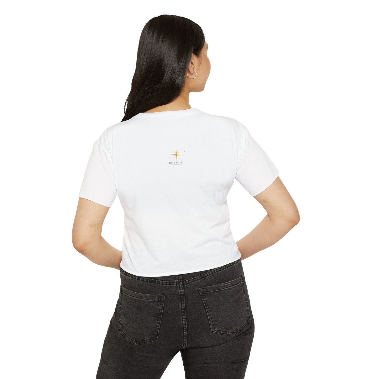 Crop Top — "Born to Be Coquette"