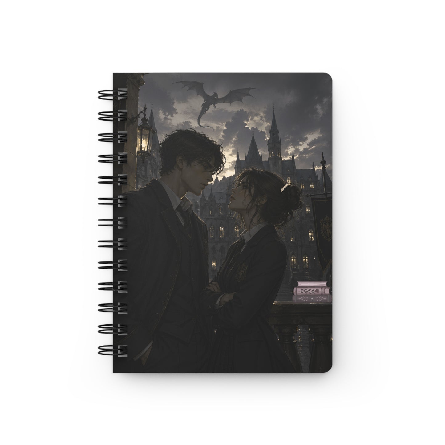 Cuaderno Dark Academy "Enemies to lovers" trope