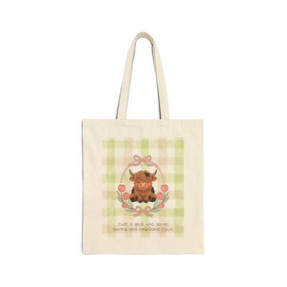 Tote bag "Highland Cow"