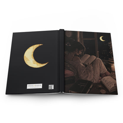 Cuaderno de tapa dura -Diarios a la luz de la luna