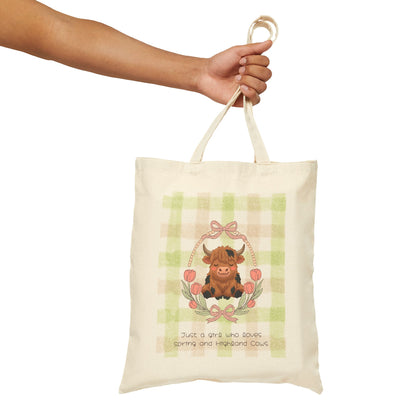 Tote bag "Highland Cow"