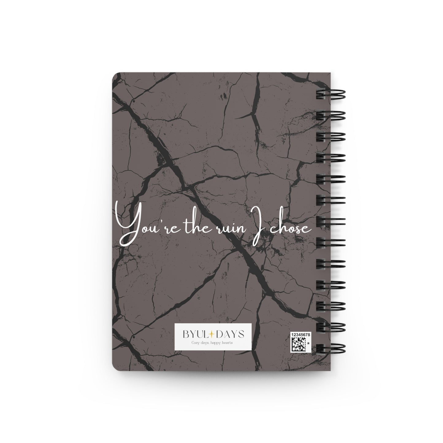 Cuaderno Dark Academy "Enemies to lovers" trope