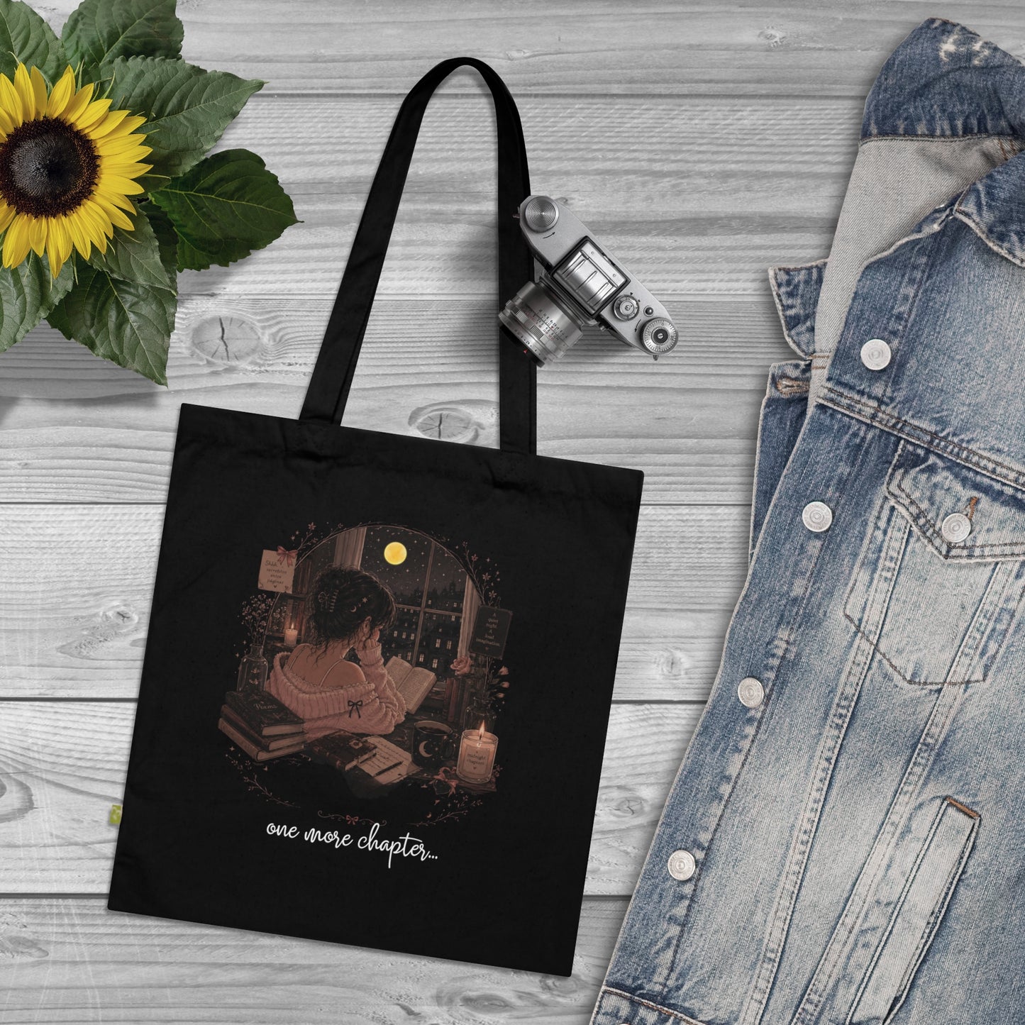 Tote Bag — "One More Chapter"